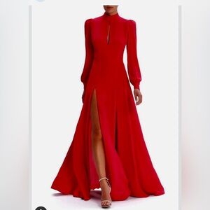 Nadine Merabi Lily Maxi Dress Pink Size s/m